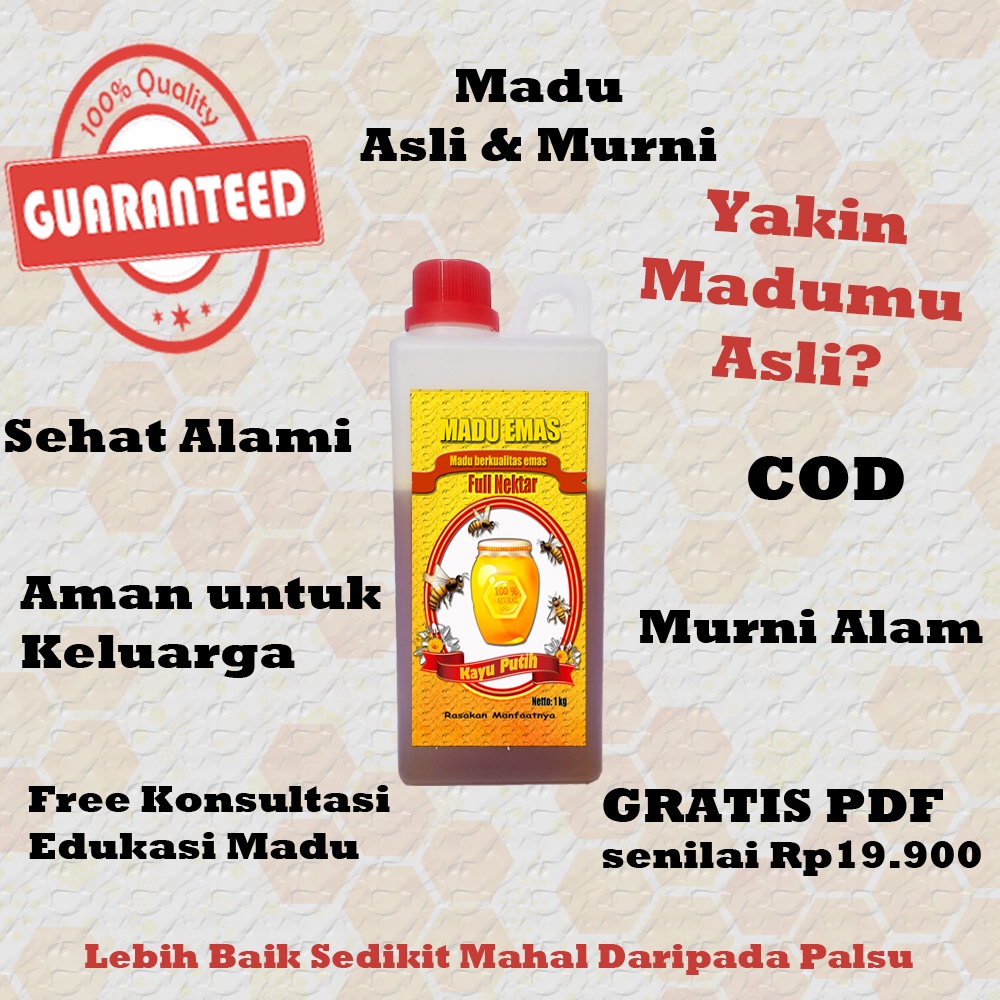 

Madu Asli Murni 1kg Raw Honey