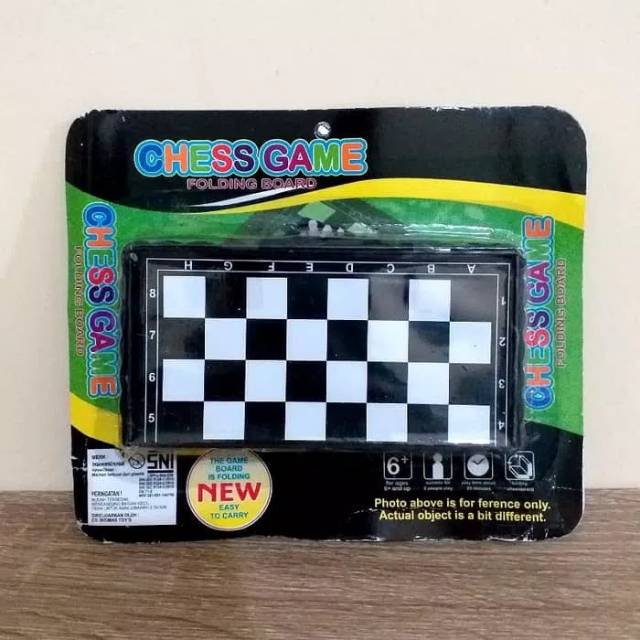 catur papan magnet mini - mainan edukatif magnetic chess bidak game