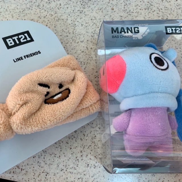 Mang Bagcharm, Shooky Hairband, & Shooky/Chimmy Shopping Bag