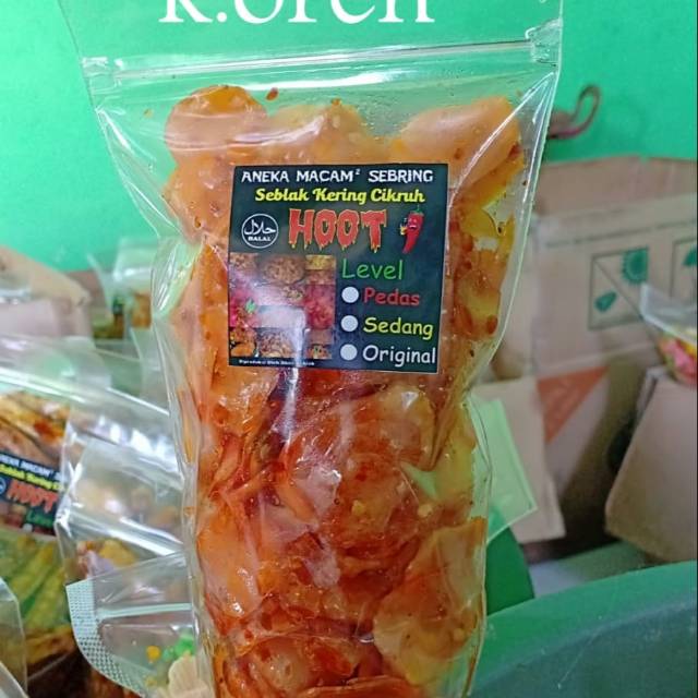 

Kerupuk seblak cikruh