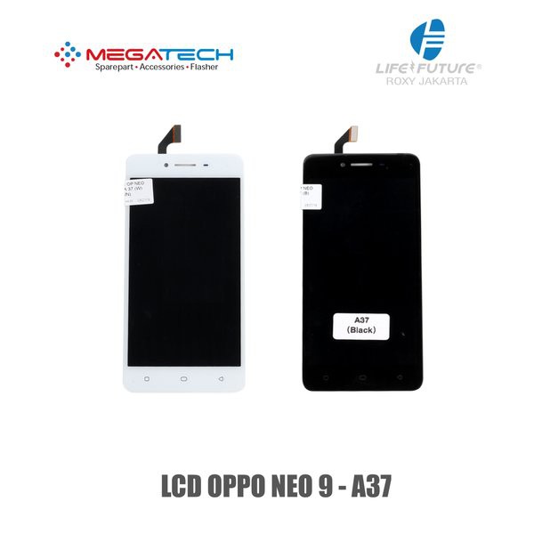 LCD OPPO NEO9 NEO 9 A 37 A37 - TS BLACK ORIGINAL