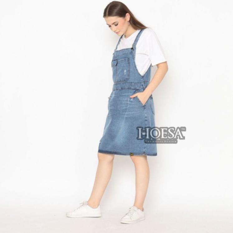 Sangat Nyaman.. fashion baju kodok wanita remaja dewasa jeans rok celana pendek overall kulot terbar