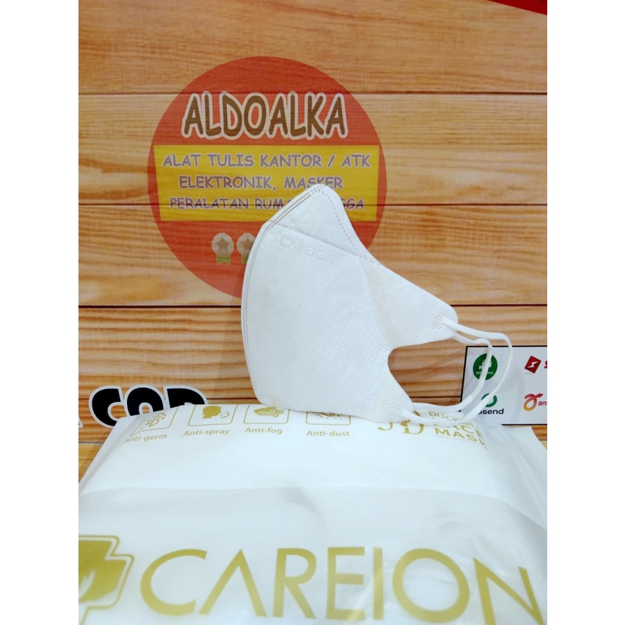 masker ducbill careion embos 3ply dewasa isi 50 pcs