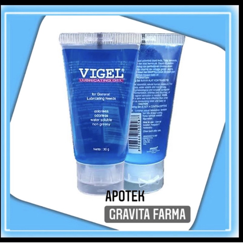 Vigel 30 gram pelumas lubrikan
