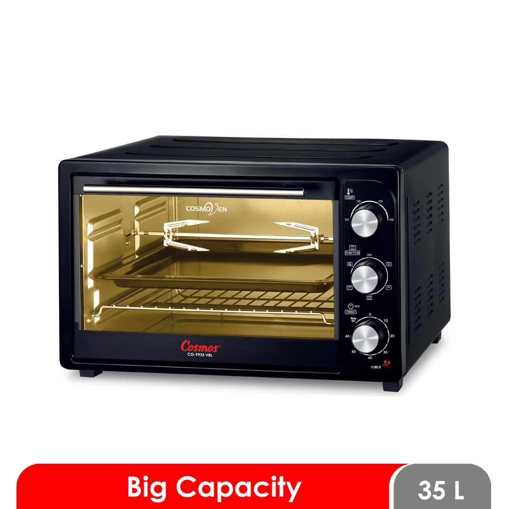 COSMOS CO-9935VRL Oven Rotisserie Big Capacity 35Liter