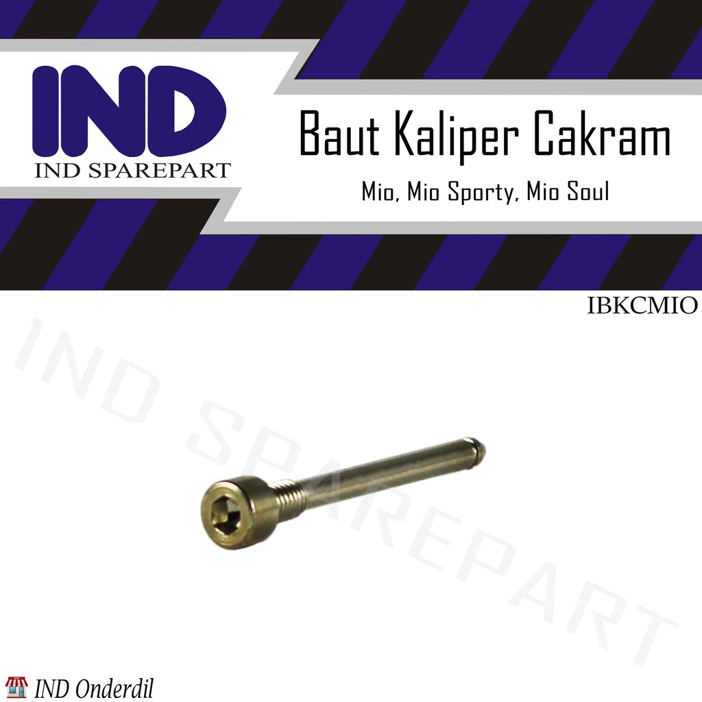 Baut/Baud Kaliper Rem Cakram Mio &amp; Mio Sporty &amp; Mio Soul