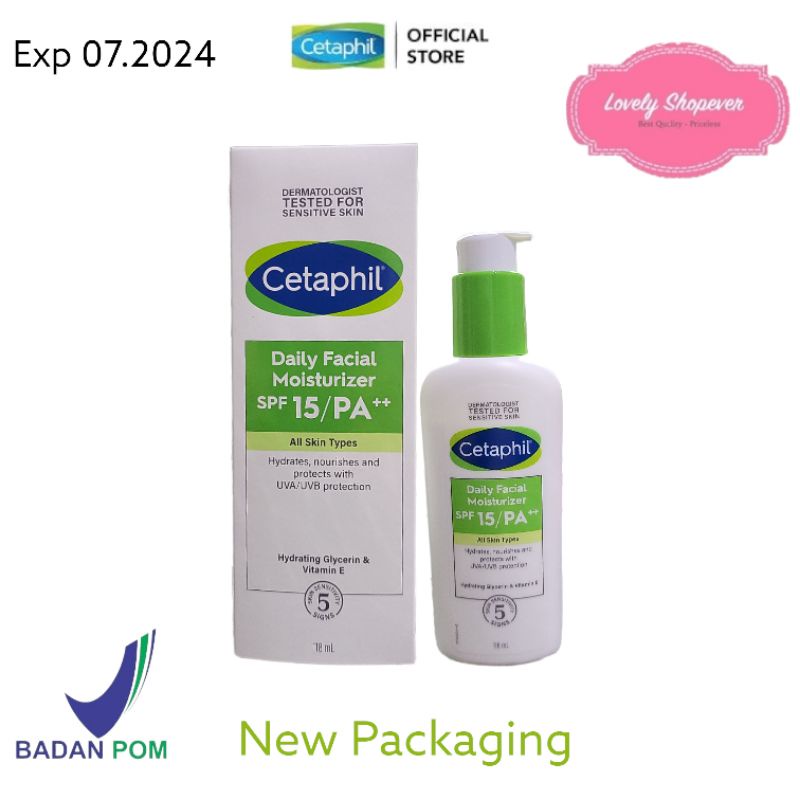 [SALE] CETAPHIL SPF 15 DAILY FACIAL MOISTURIZER LOTION 118 ML 118ML