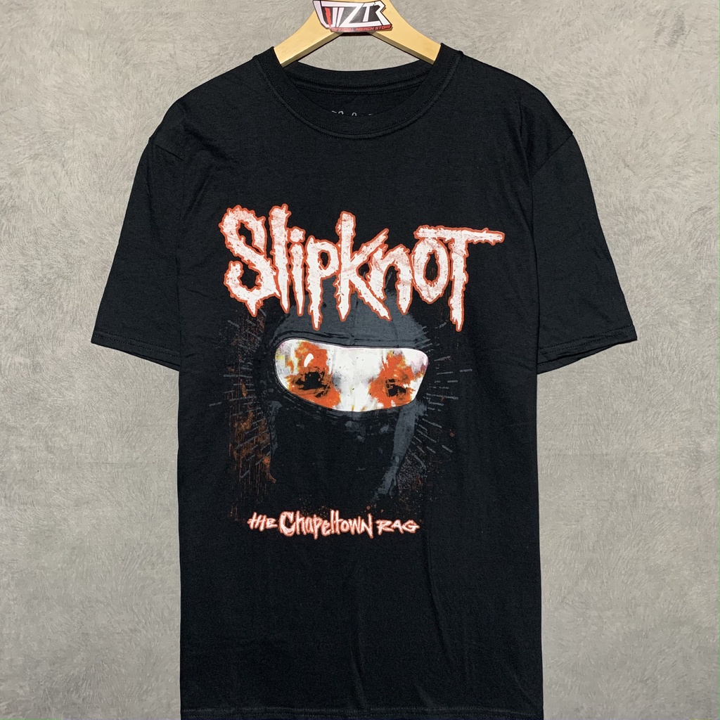 T Shirt Band Official SLIPKNOT - CHAPELTOWN RAG MASK Original