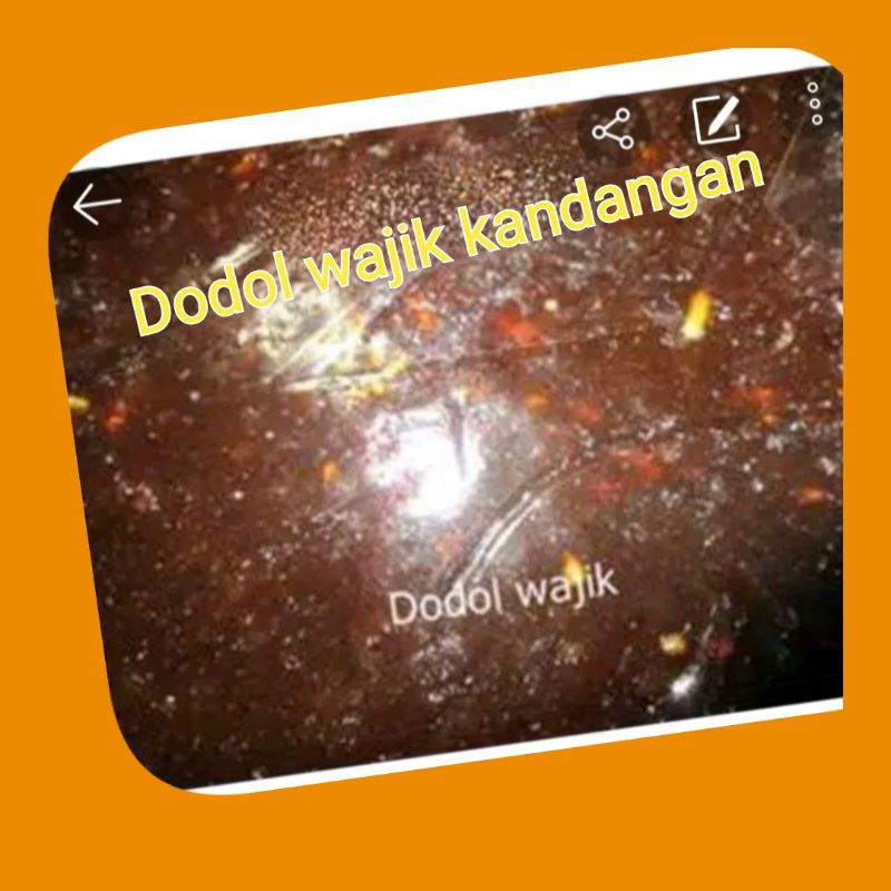 

wajik dodol khas banjarmasin per 2 buah