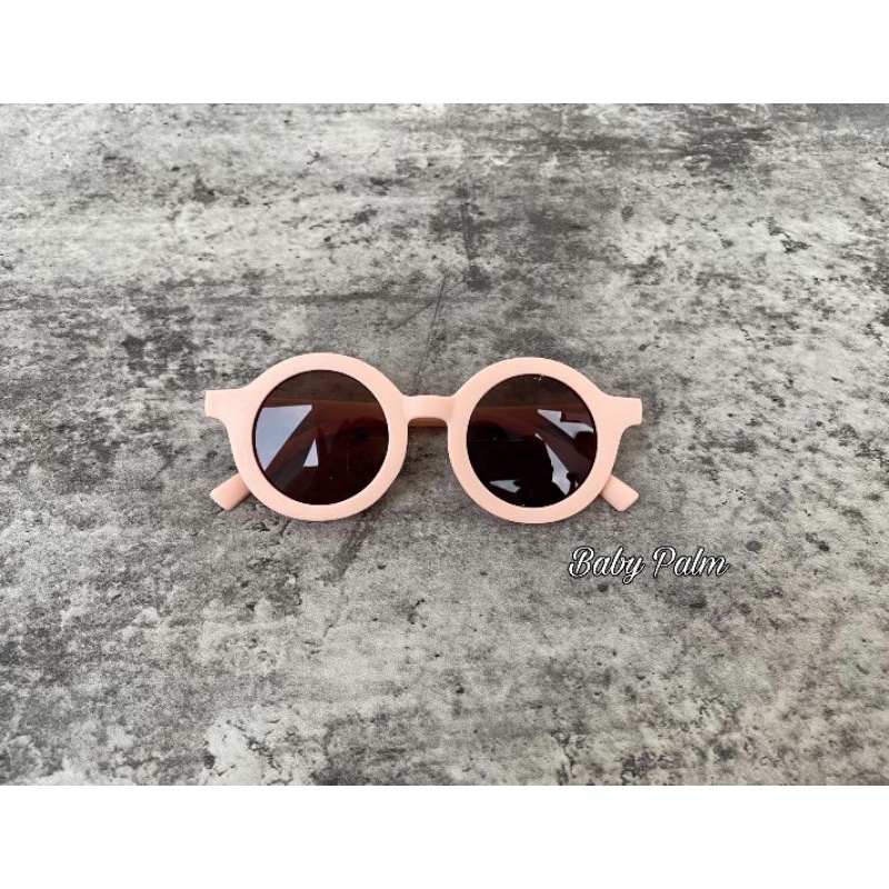 KACAMATA ANAK UV 400 USIA 0-6 Tahun - KACAMATA BAYI-Pink UV