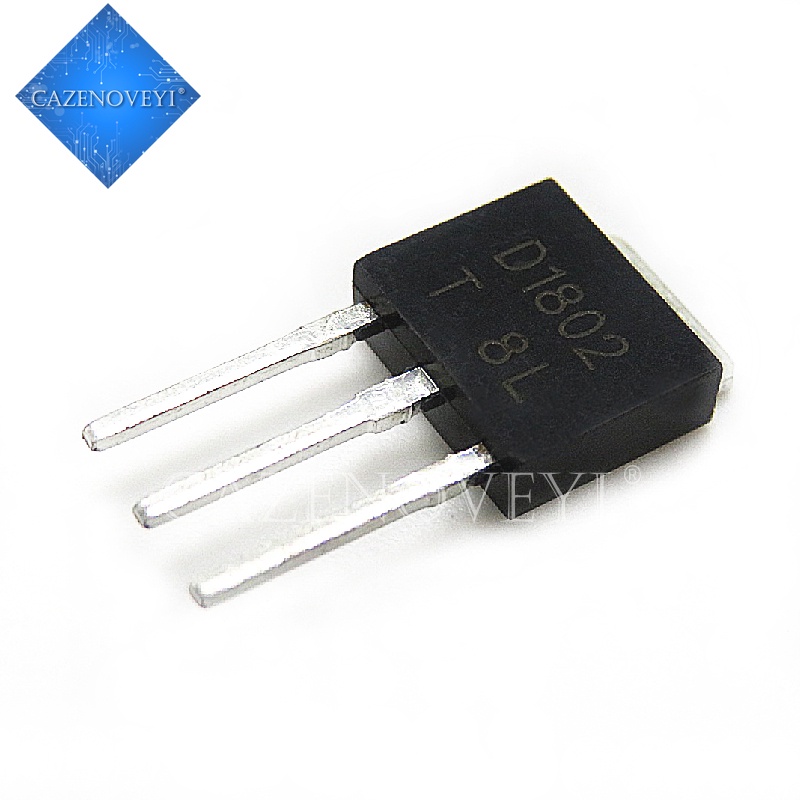 10pcs Ic D1802 B1202 2sd1802 2sb1202 To-251