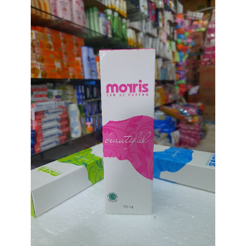 Morris parfum 70 ml parfume moris wanita cewek passion secret happy pure beautuful segar tahan lama