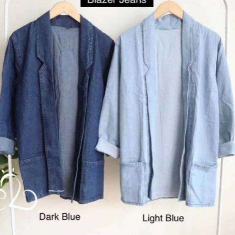 Blazer Cardi Jeans Wash Original Product