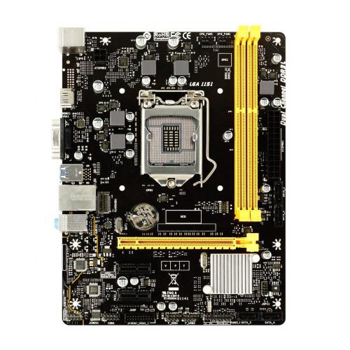 Motherboard Biostar Micro atx h310mhd3 ddr3 lga 1151 intel gen 8 9 h310 sata 3.0 gigabit usb3.1 4k 2k - Mainboard Lga1151