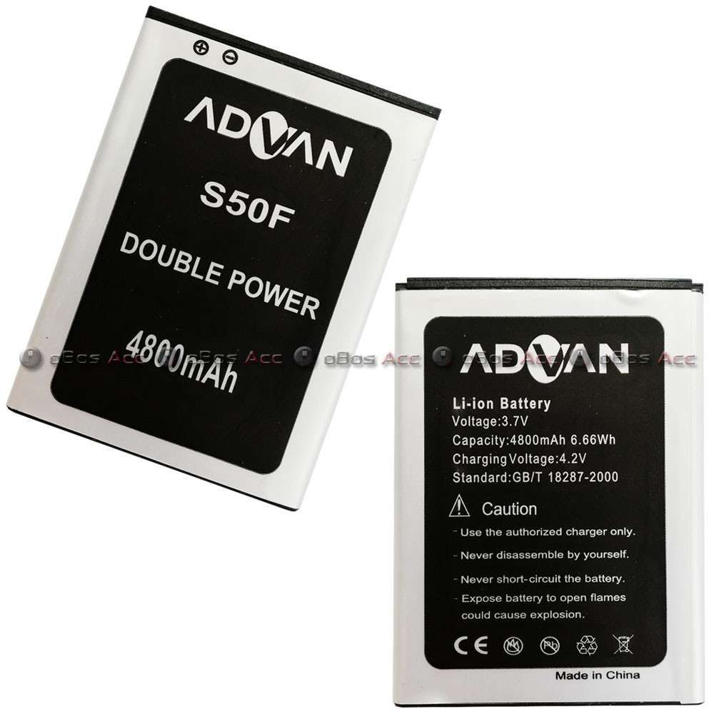 Baterai Advan S50f S 50 F Double Power Batre Batrai Hp Shopee Indonesia