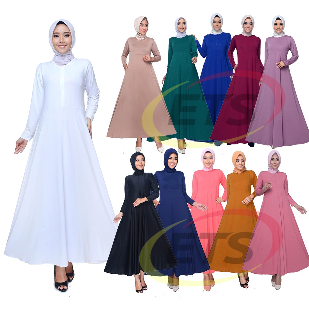 GAMIS JERSEY POLOS TEBAL wanita