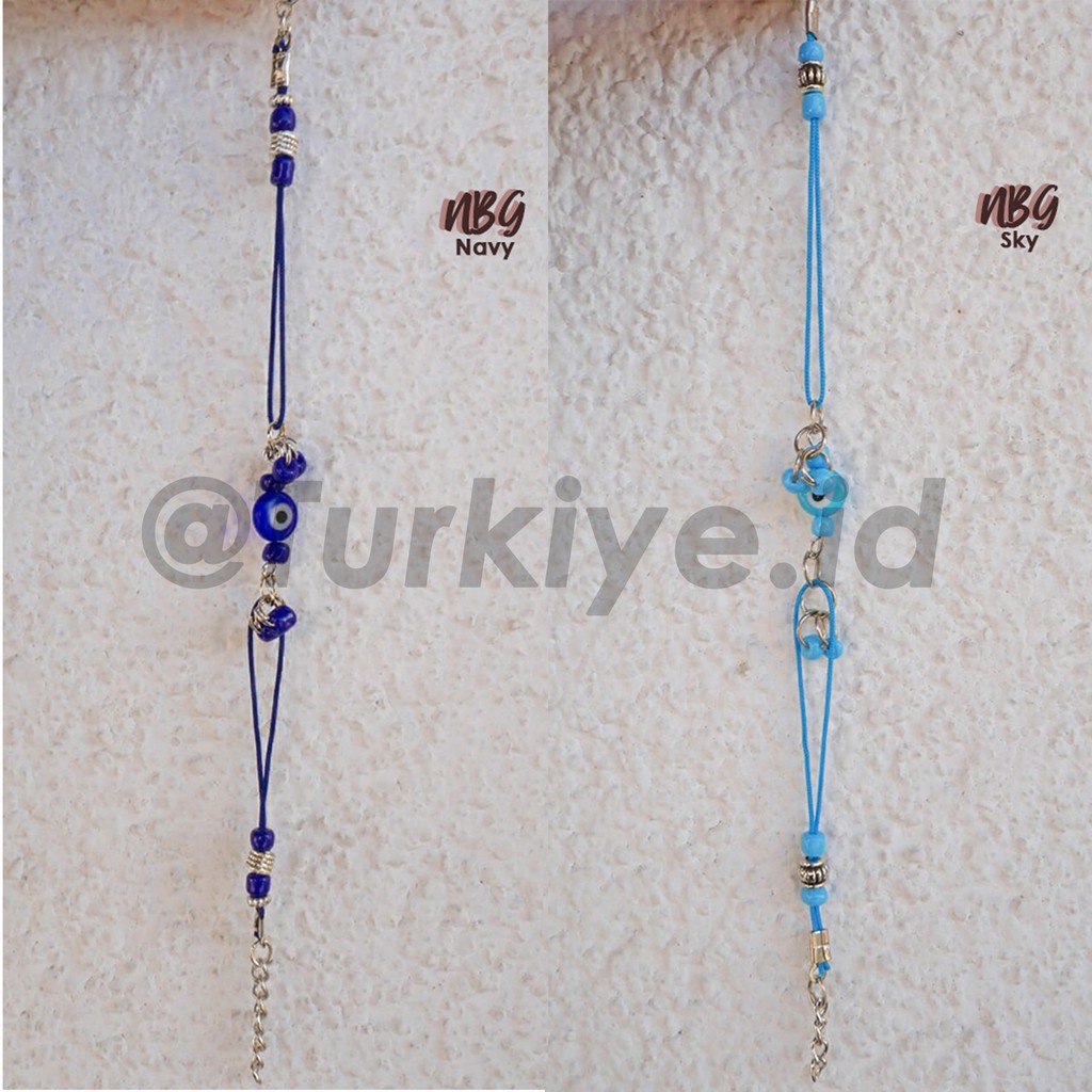 Gelang Khas Turki NBG The Devils Eye (Nazar Boncugu) oleh-oleh Turkey