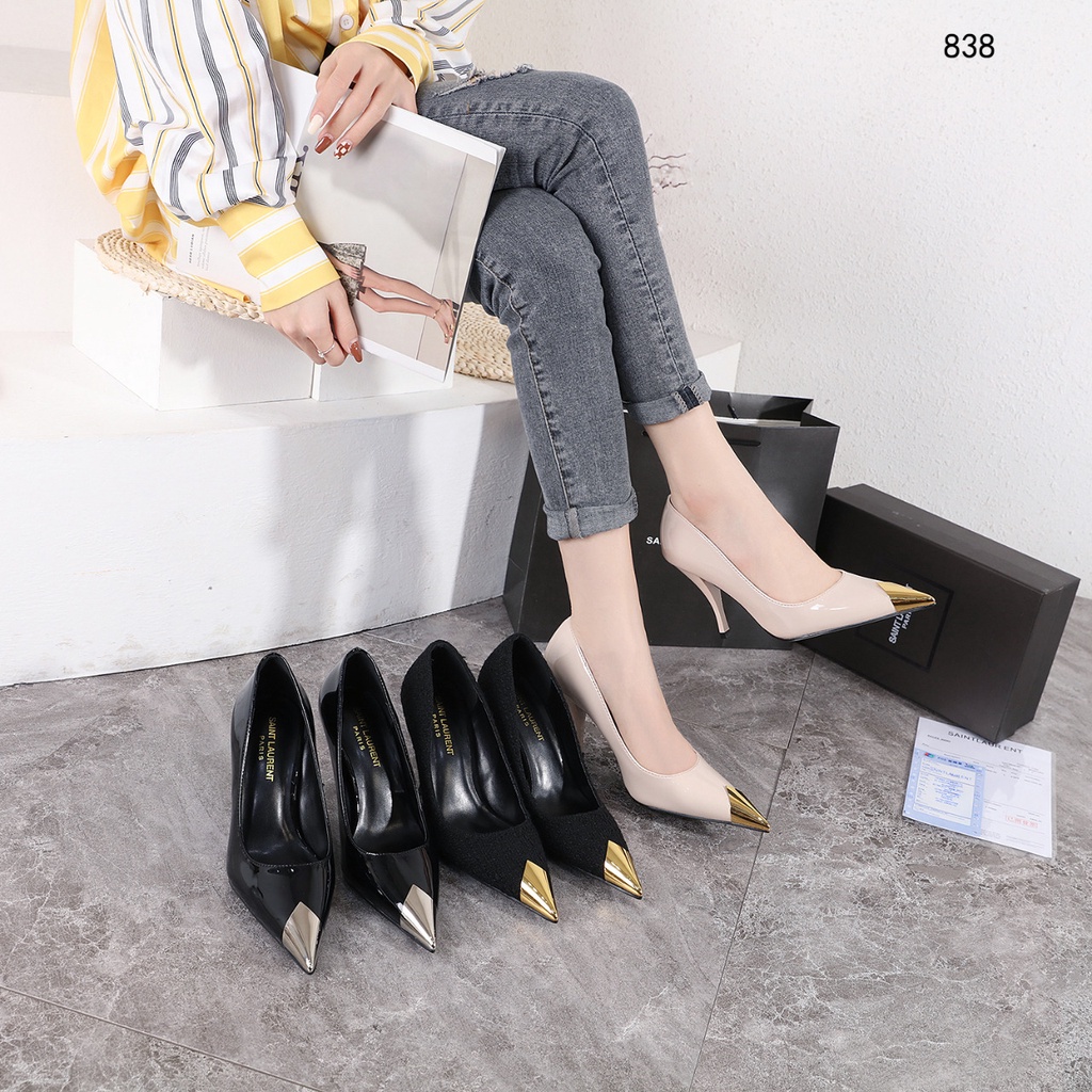 YS L Pointed Toe Heels #838