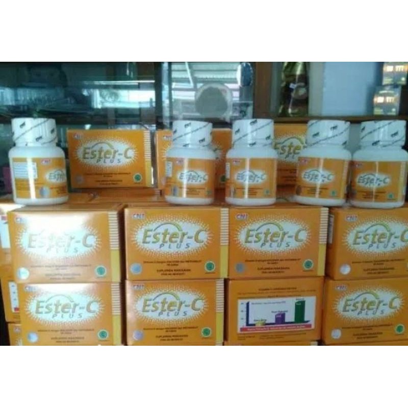 CNI ESTER C PLUS (STRIP 40 TABLET)