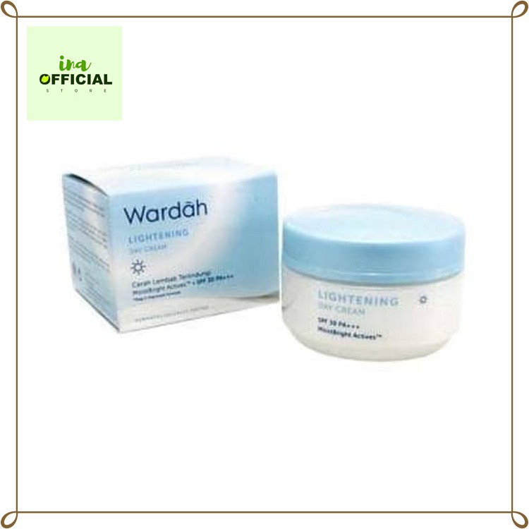 WARDAH LIGHTENING DAY CREAM POT / KRIM SIANG WARDAH POT