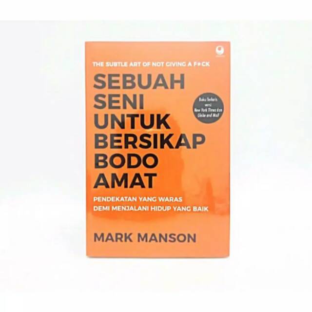 

Novel sebuah seni untuk bersikap bodo amat