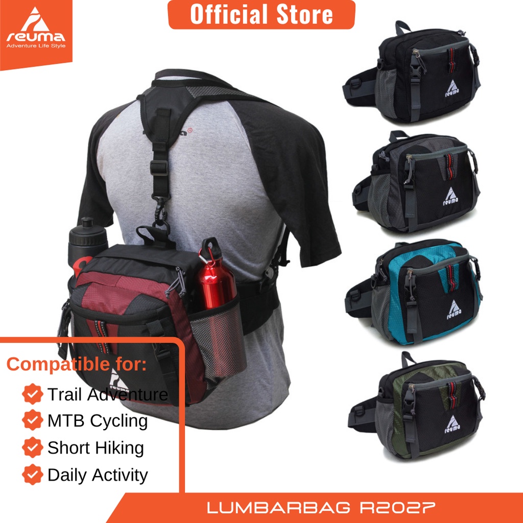 Waistpack/Lumbarpack/Tas Pinggang Multifungsi/Tas selempang/Tas Motocross Tas sepeda