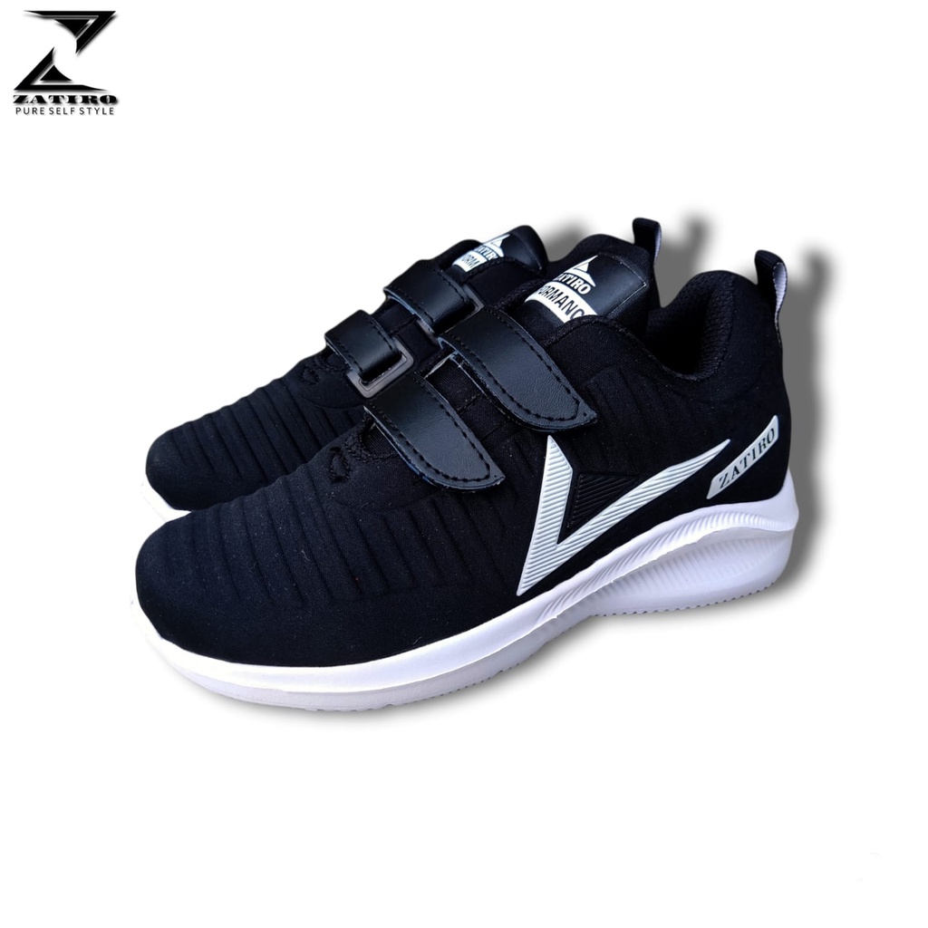 Acil Style Sepatu Fashion Anak Sneaker Perekat Local Premium Ala Korea 127 Spatu sekolah anak laki d