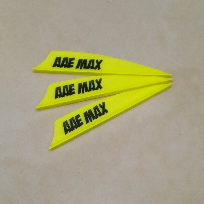 Jual panahanak aae max vanes vane wing fletching kuning stabilo