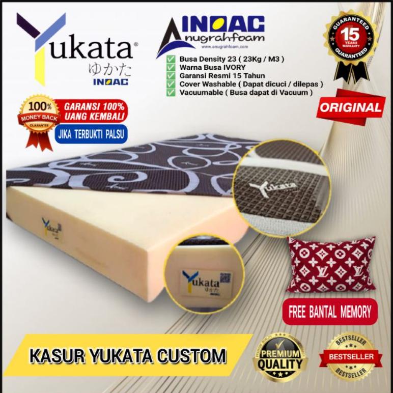 [ORIGINAL] KASUR BUSA INOAC YUKATA / KASUR INOAC ASLI / KASUR BUSA UTK KAMAR TIDUR GARANSI 15 TAHUN 