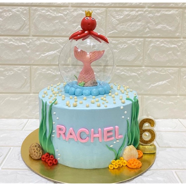 

Cake / kue ulang tahun under the sea