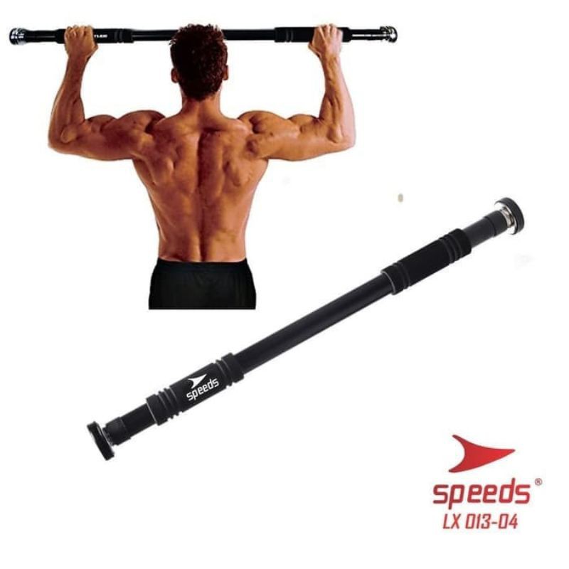 Alat Pull Up Pintu Pull Up Bar Tanpa Baut Alat Olahraga Alat Fitness Fitnes Gym Door Bar Iron Speeds