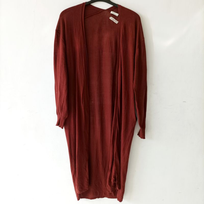 Long Cardigan Earth Music & Ecology Japan / Cardigan Uniqlo Panjang / outer panjang