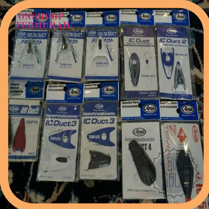 Termurah DELTA DUCT IC DUCT ARAI RX7 ASTRO IQ RAPIDE IR QUANTUM J ETC Terlaris
