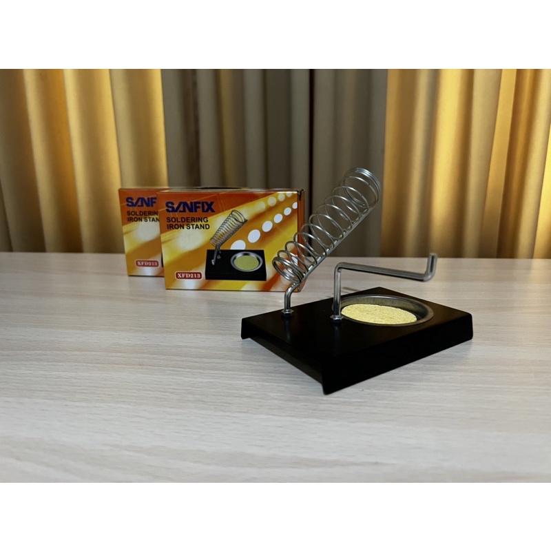 SOLDER STAND HOLDER DUDUKAN PEGANGAN BESI TIMAH BUSA SANFIX XFD213