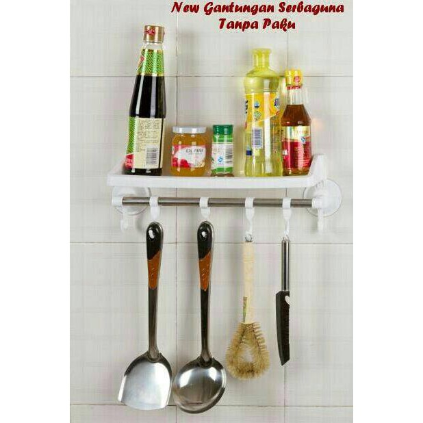 GANTUNGAN, RAK GANTUNG SABUN, RAK SABUN, RAK SERBAGUNA