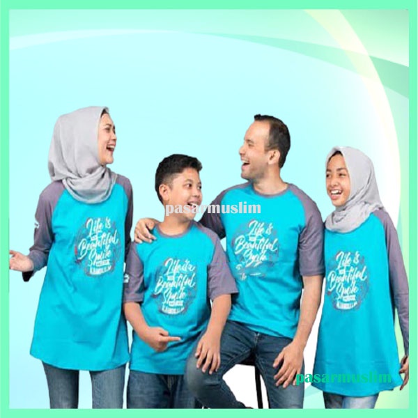 Atasan Kaos Muslim Cool Couple Kaos Couple Keluarga MCF-013