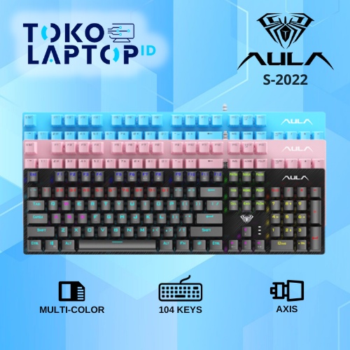 Aula S-2022 / S2022 Mechanical Gaming Wired Keyboard