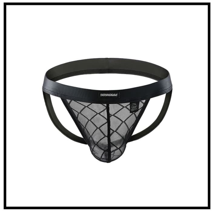 Celana Dalam Jock Strap Jockstrap Transparan - M