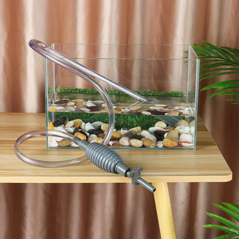 Solighter Fish Tank Water Changer Portable Pembersih Aksesoris Handheld Water Changer Pump