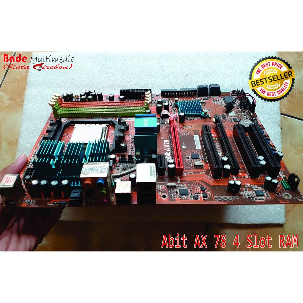 Motherboard Mobo AMD Gaming Legendaris Abit AX78 Am2 AM2 Plus AM3