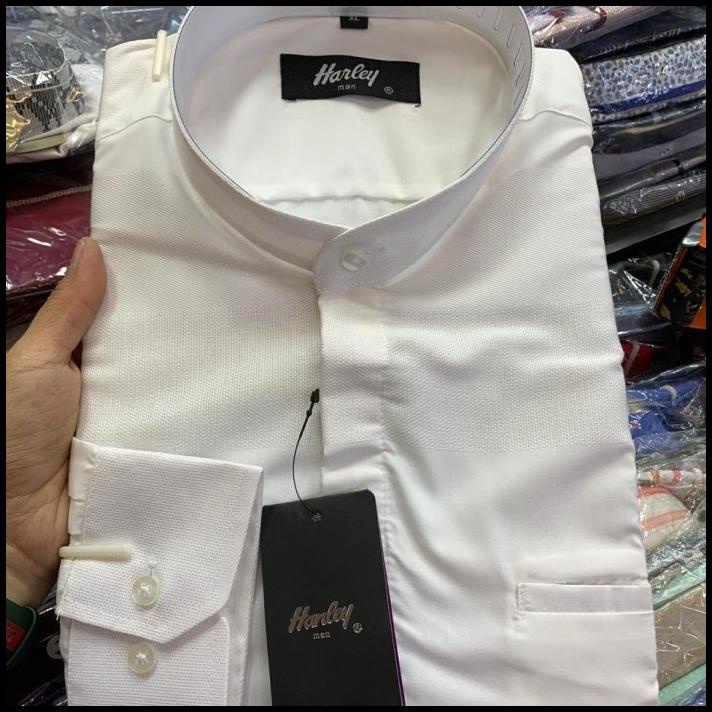 koko harley putih polos (best seller)