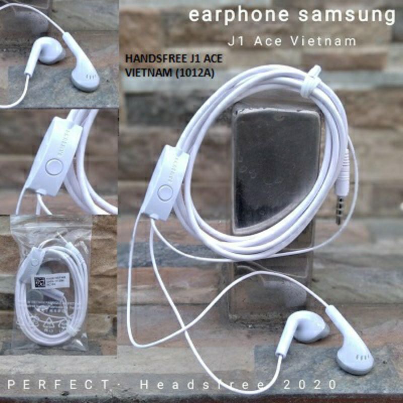 Headset Samsung J1 Ace Earphone Handsfree Vietnam