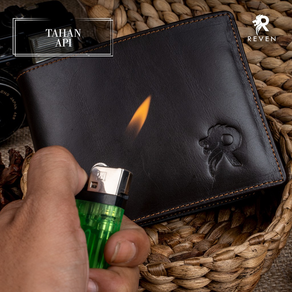 REVEN LEATHER - Dompet Pria Kulit Asli Rogue Wallet