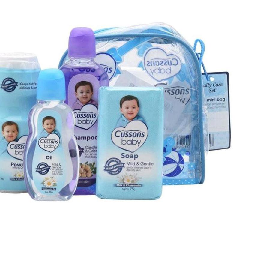 Top Produk.. CUSSON BABY-PAKET SABUN BAYI SET PERLENGKAPAN MANDI BAYI MURAH UKURAN KECIL