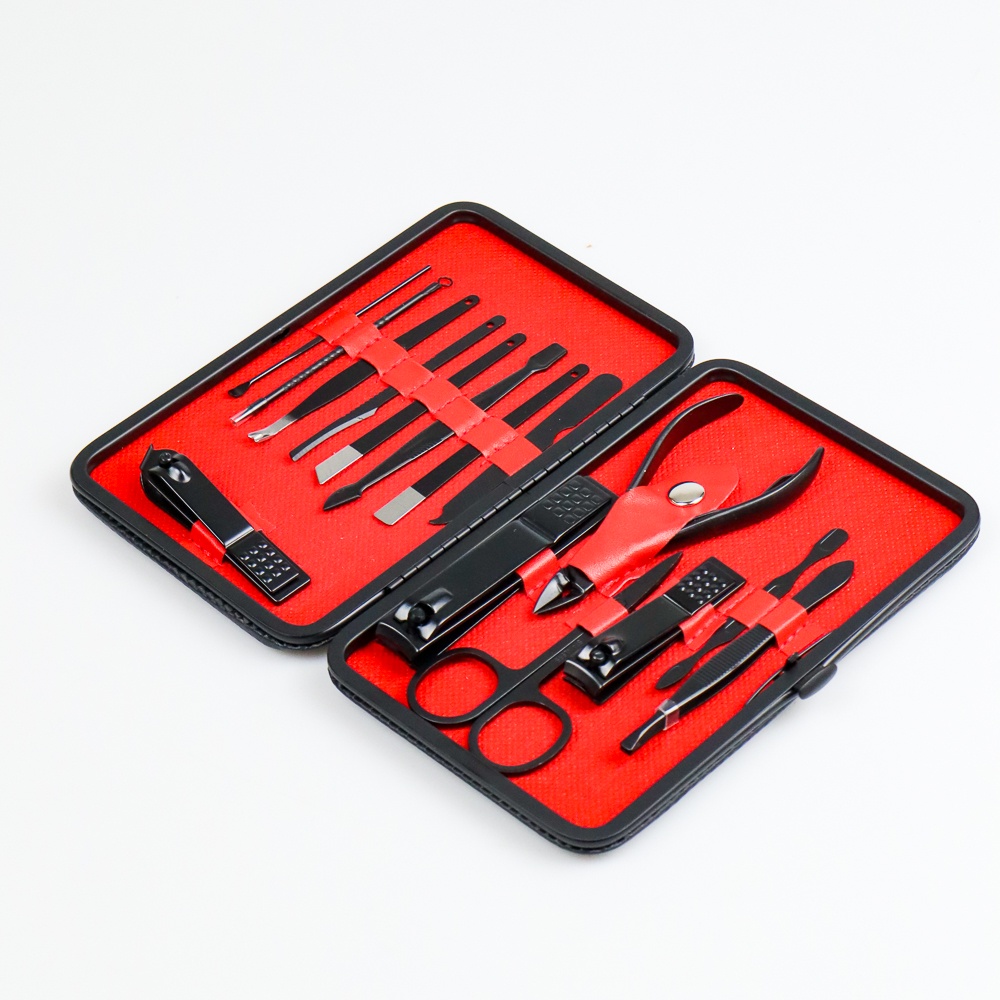 Biutte.co Art Set Manicure Pedicure 15 in 1 - OMHX75RE Red