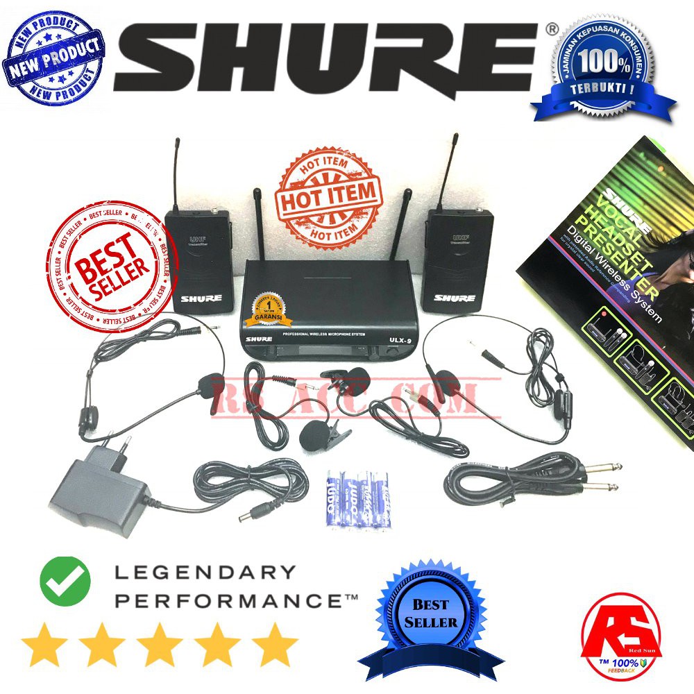 Mic wireless Shure ULX9 edition DIGITAL