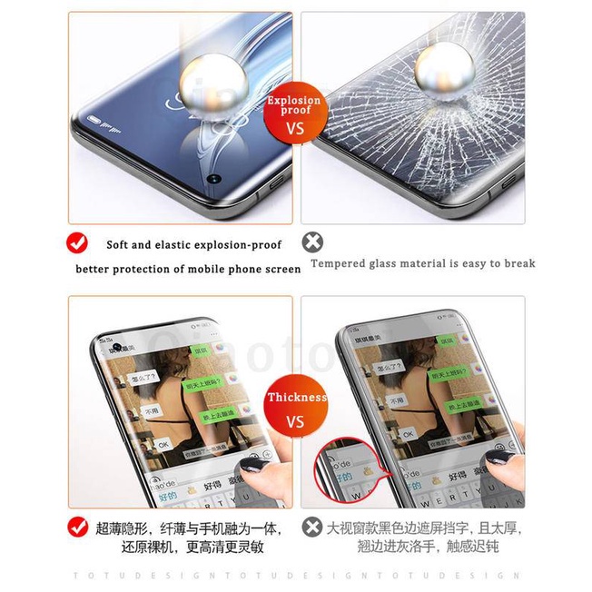 3/2/1Pcs Full Cover Hydrogel Film For Xiaomi Redmi Note 10 9S 8 9 Pro Max Screen Protector For Redmi Note 7 6 5 Pro Not Glass