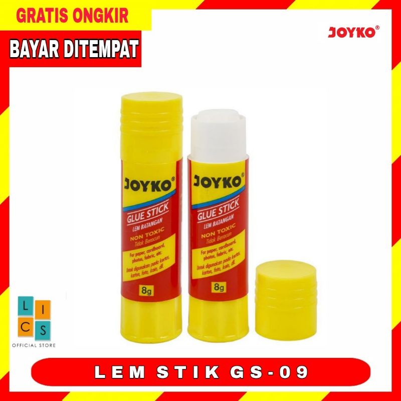 

Lem Kertas Joyko Kuning GS 09 8GR Ecer Satuan