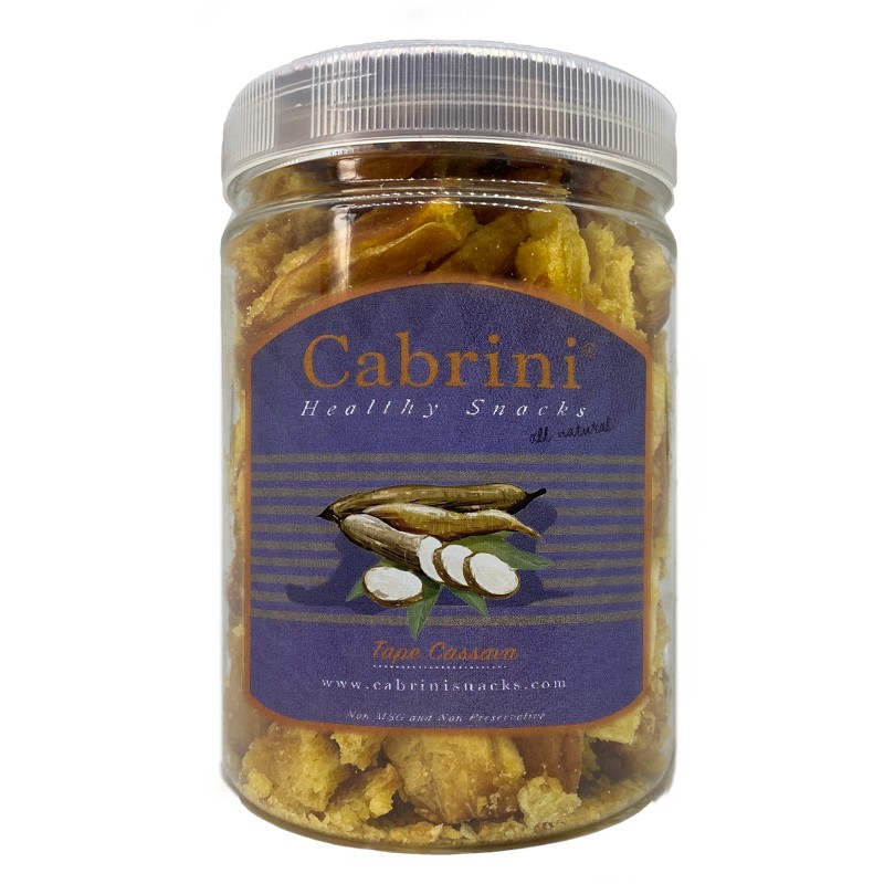 

Cabrini Healthy Snacks Fermented Cassava Keripik Tape Singkong Premium 800mL