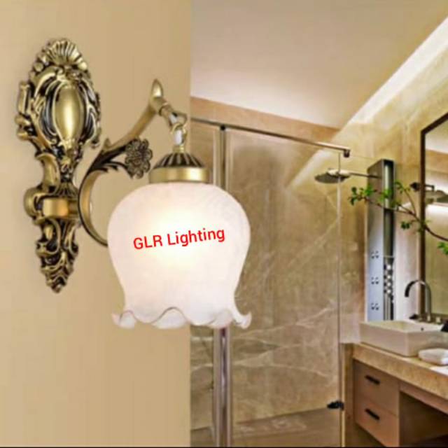 Lampu dinding classic dekorasi kamar tidur tipe 1372/1
